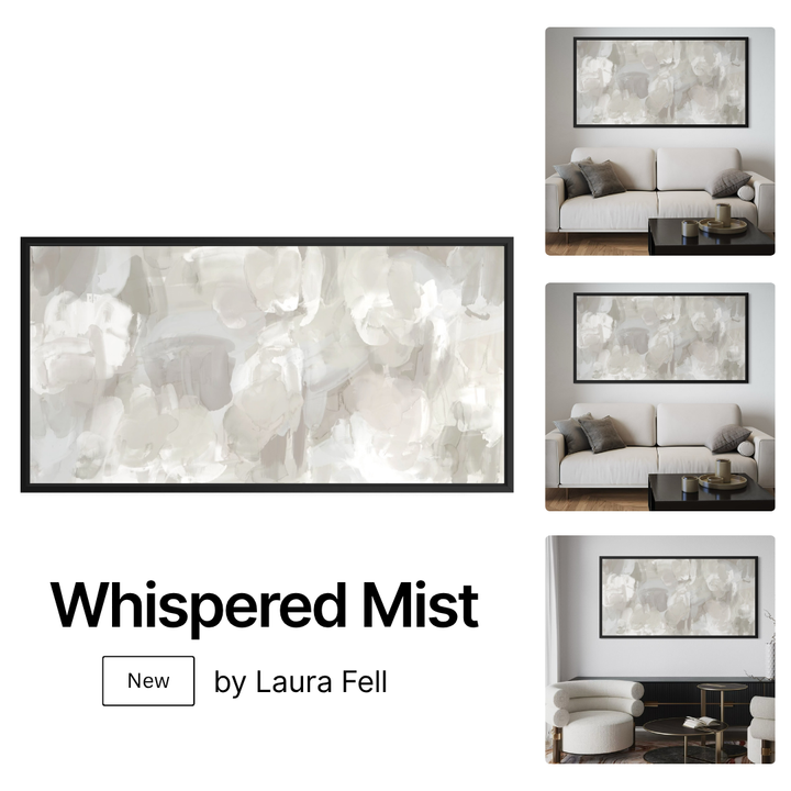 Framed Canvas - Whispered Mist