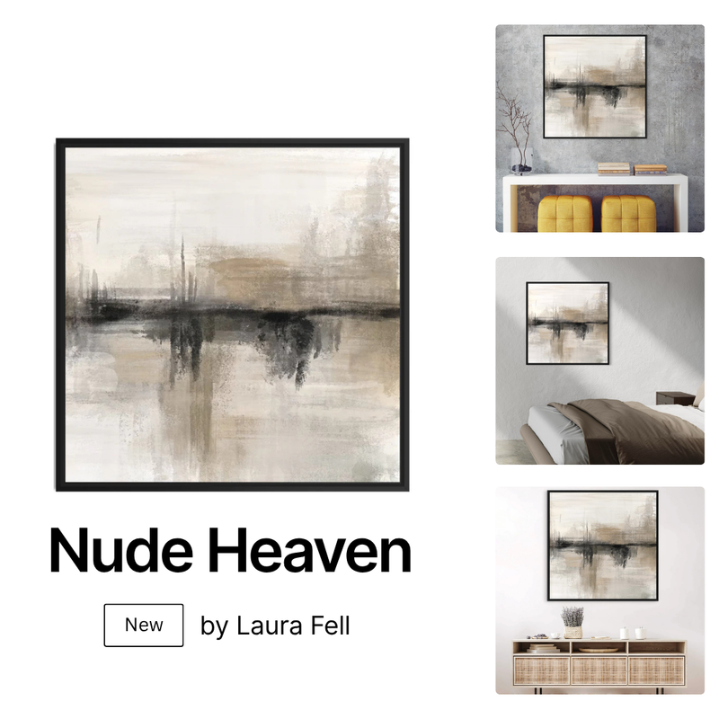 Framed Canvas - Nude Heaven