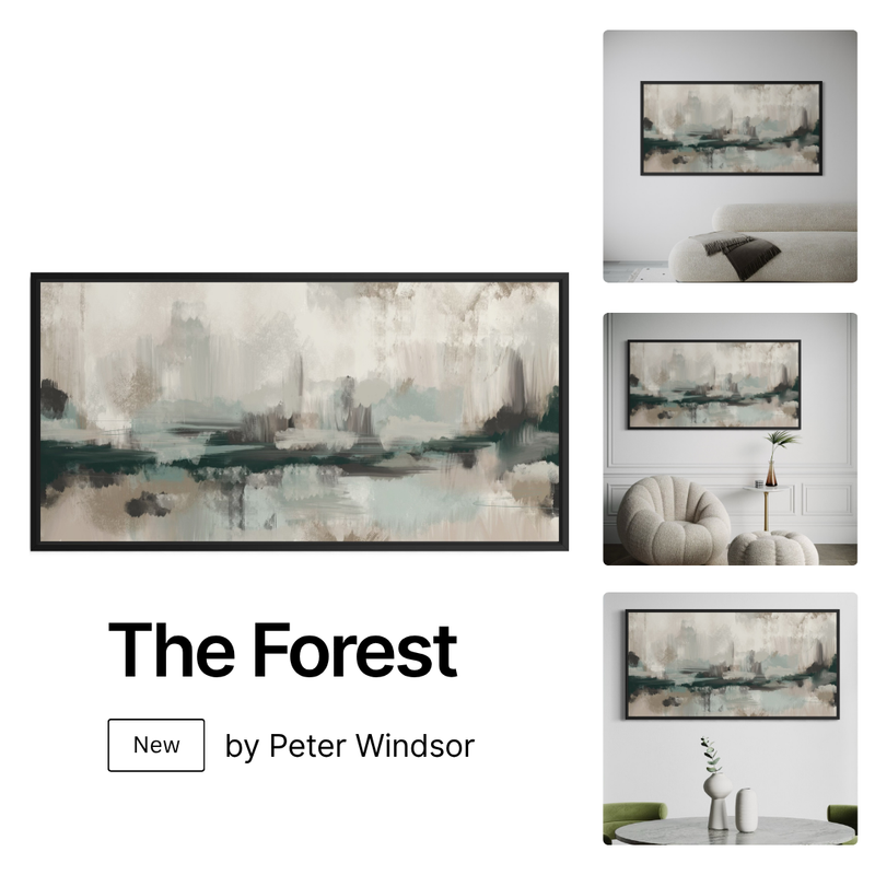 Framed Canvas - The Forest