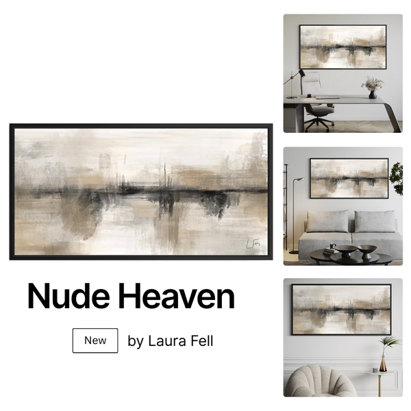 Framed Canvas - Nude Heaven