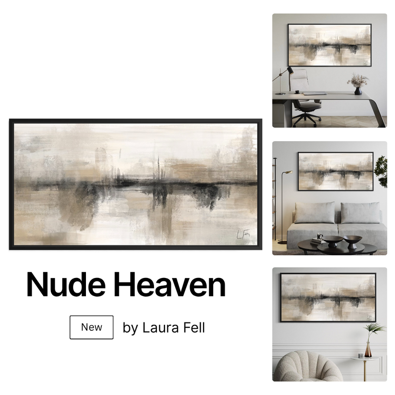 Framed Canvas - Nude Heaven
