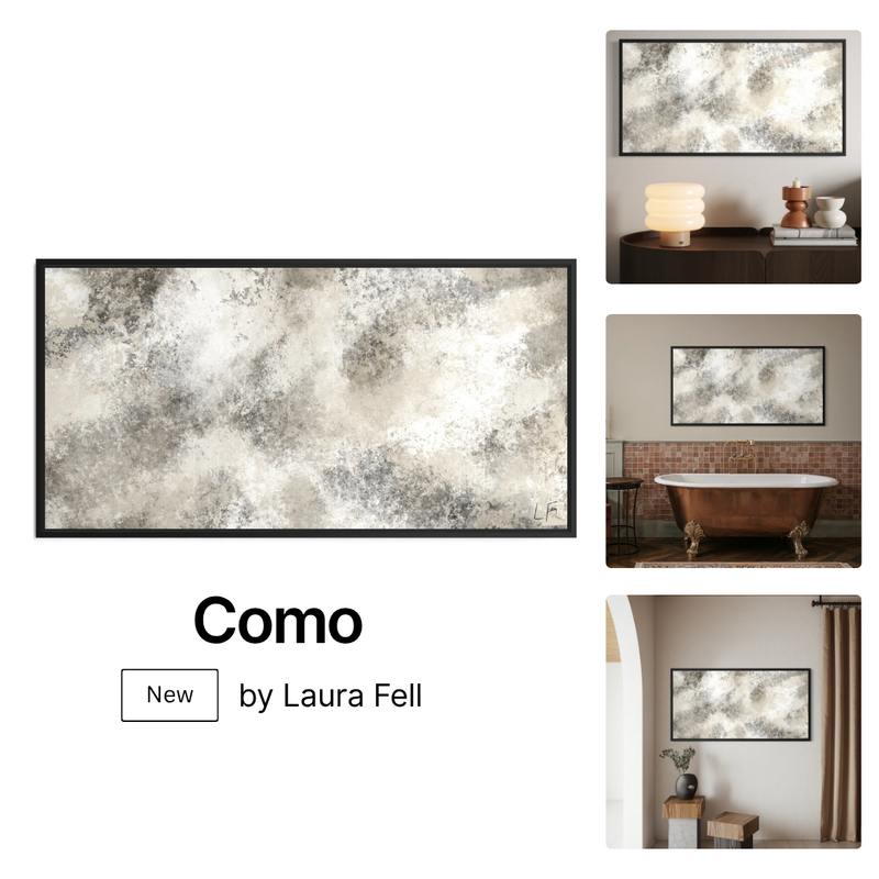 Framed Canvas - Como