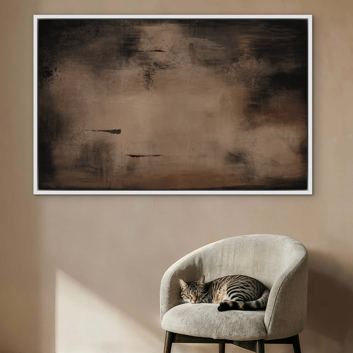 Framed Canvas - Charcoal Nights