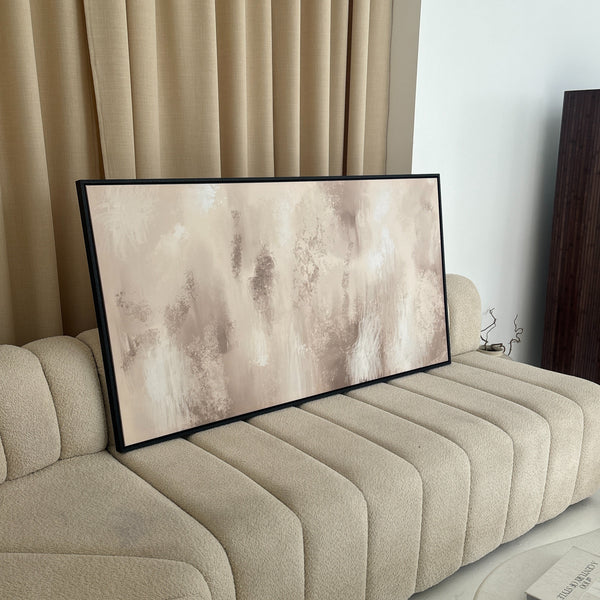 Framed Canvas - Champagne Mist