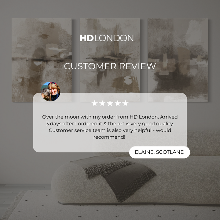 Abstract Canvas Set of 3 - Portofino