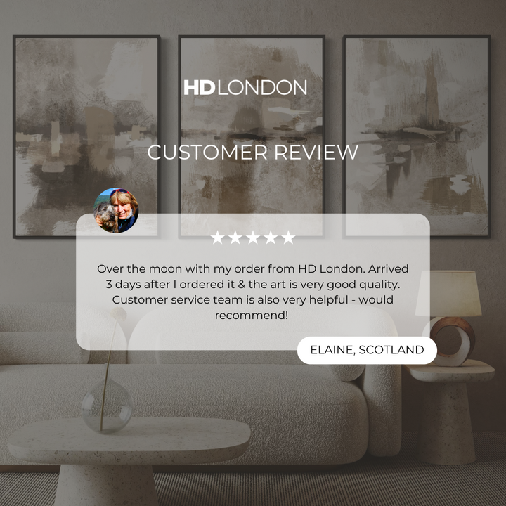 Set of 3 Framed Canvas - Portofino