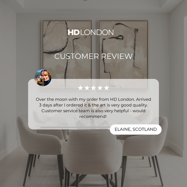 Framed Canvas Set of 2 - Paris