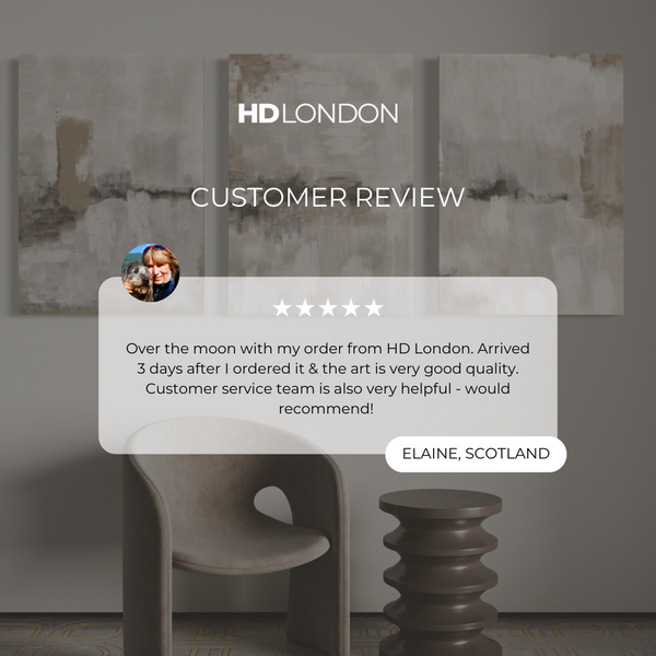 Abstract Canvas Set of 3 - Nude & Grey Clouds