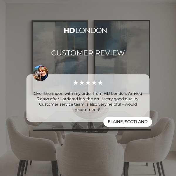 Framed Canvas Set of 2 - Azure Drift