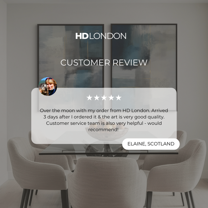 Framed Canvas Set of 2 - Azure Drift