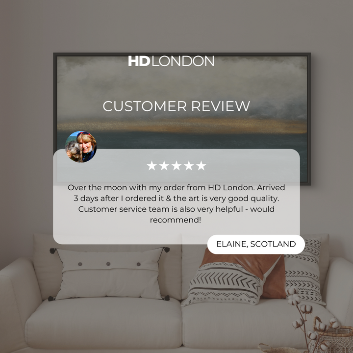 Framed Canvas - Mountain Dusk