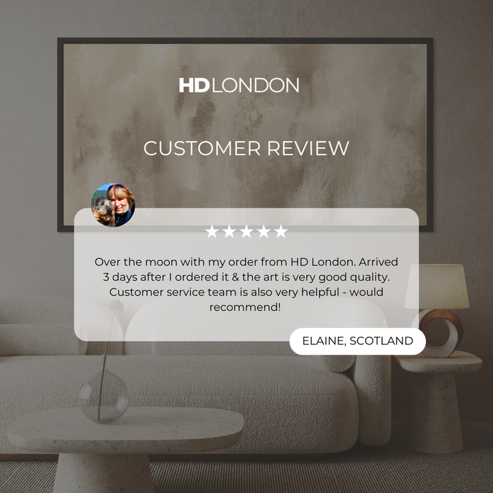 Framed Canvas - Champagne Mist