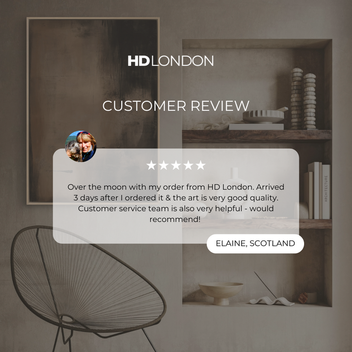 Framed Canvas - Charcoal Nights