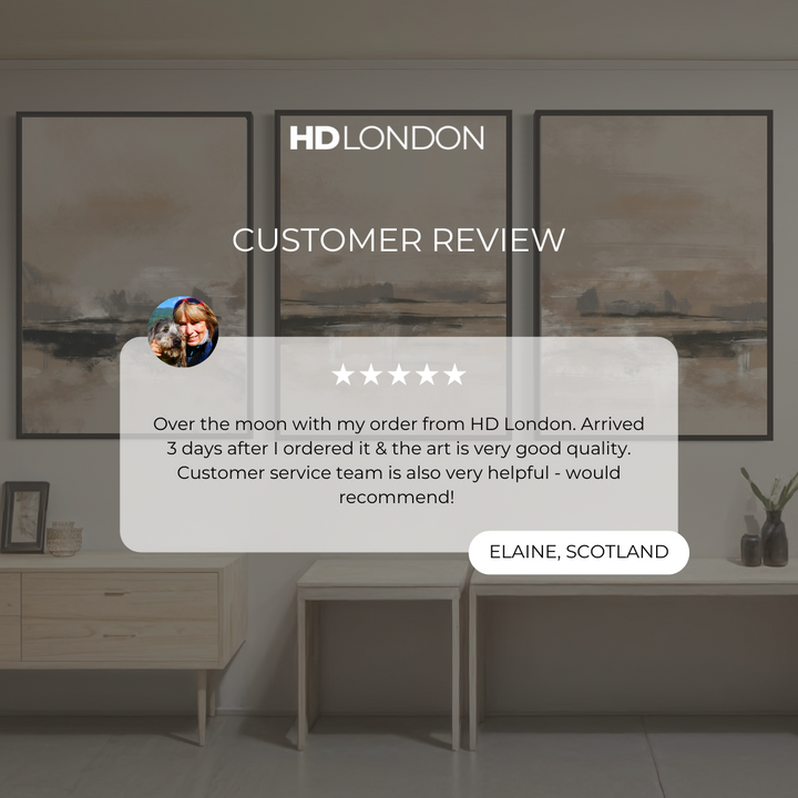 Abstract Art set of 3 prints - Rome