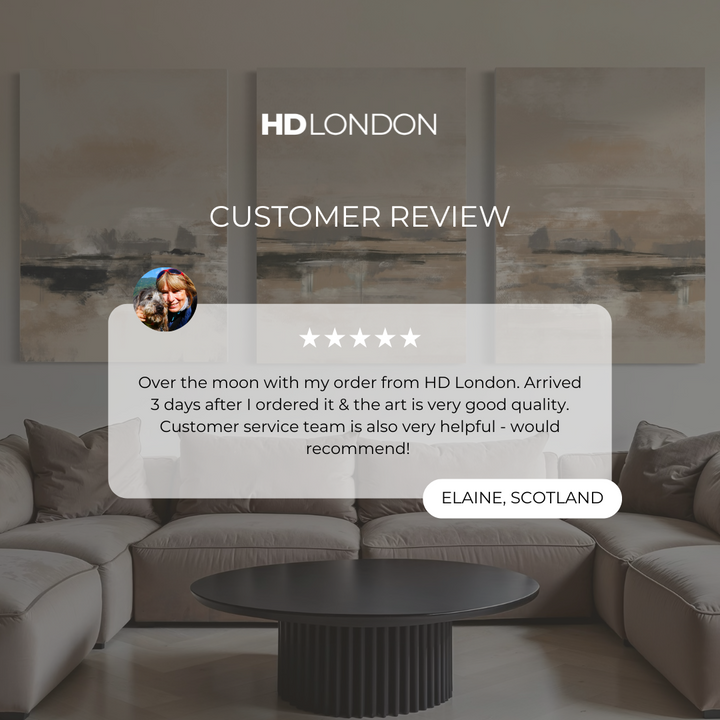 Abstract Canvas Set of 3 - Rome