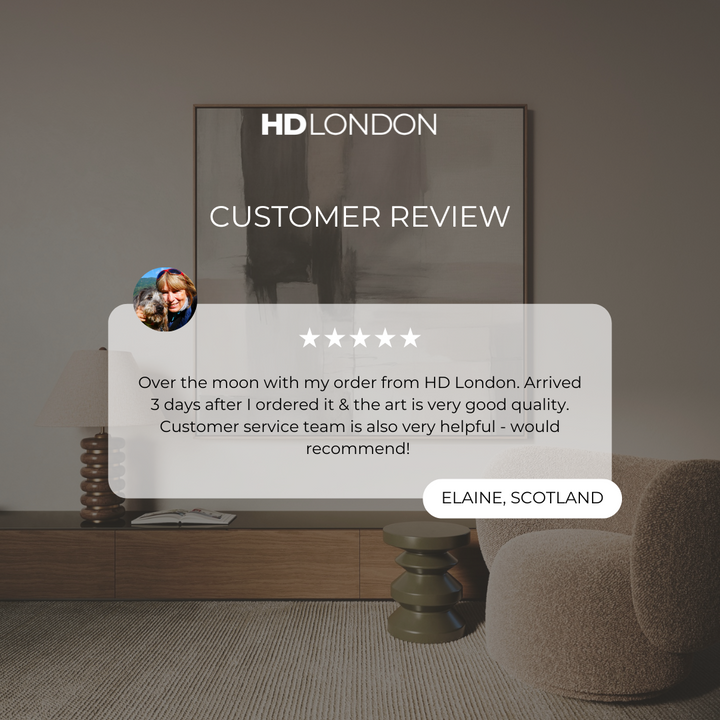 Framed Canvas - Smoke & Stone