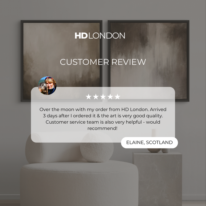 Framed Canvas Set of 2 - Brown Essence