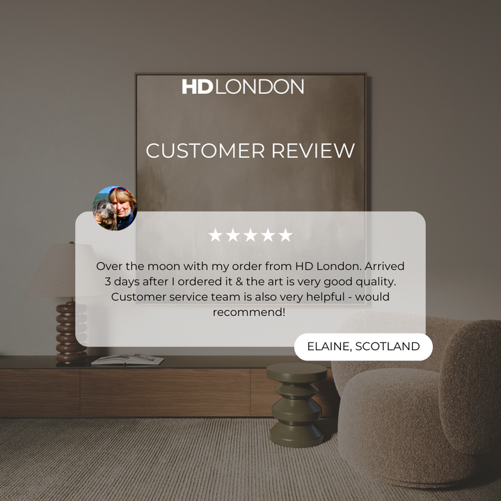 Framed Canvas - Brown Essence