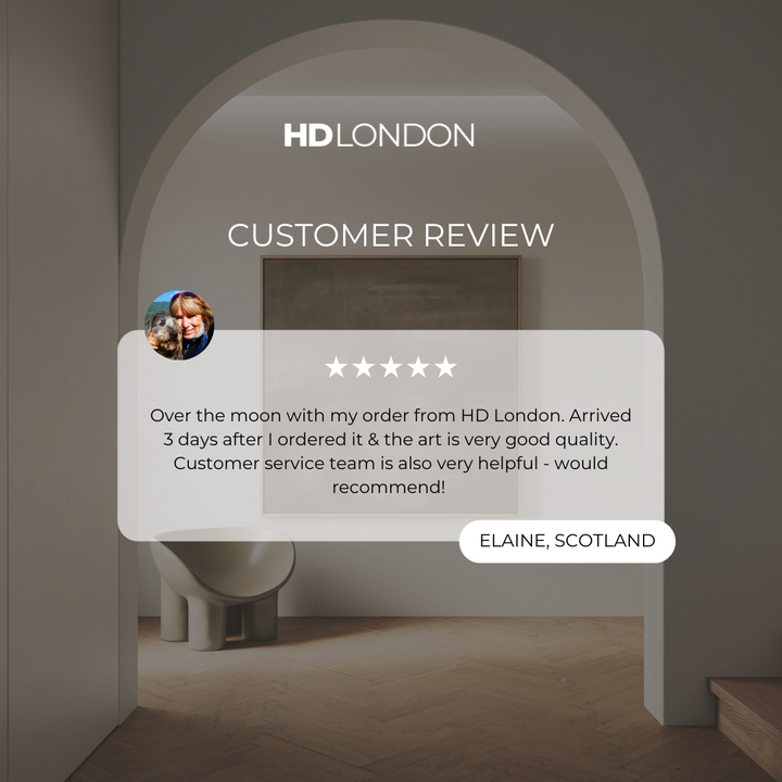 Framed Canvas - Fading Ember