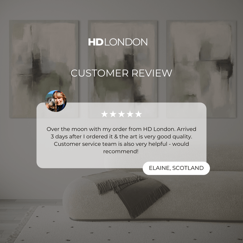 Abstract Canvas Set of 3 - Tuscany Green