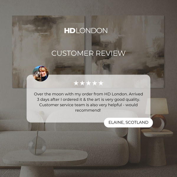 Abstract Canvas Set of 2 - Santorini