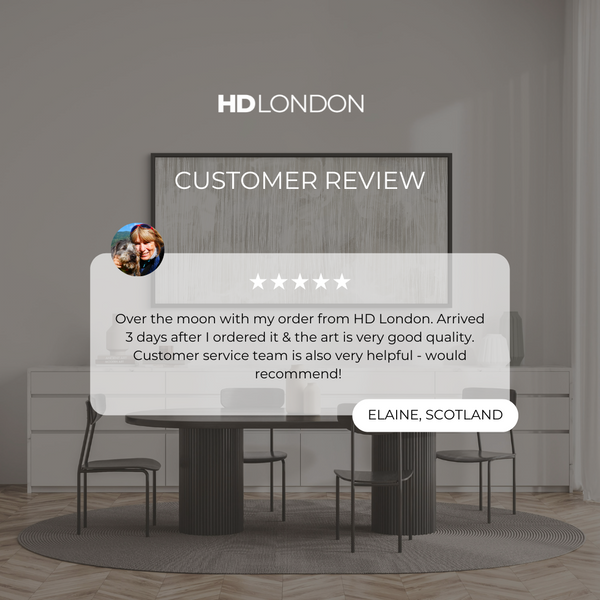 Framed Canvas - Mykonos