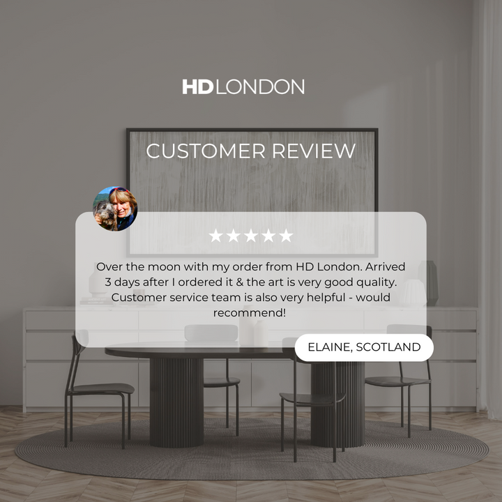 Framed Canvas - Mykonos