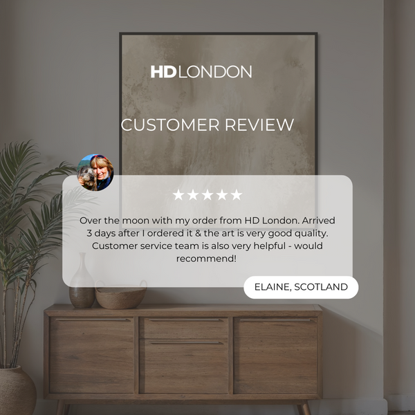 Framed Canvas - Champagne Mist