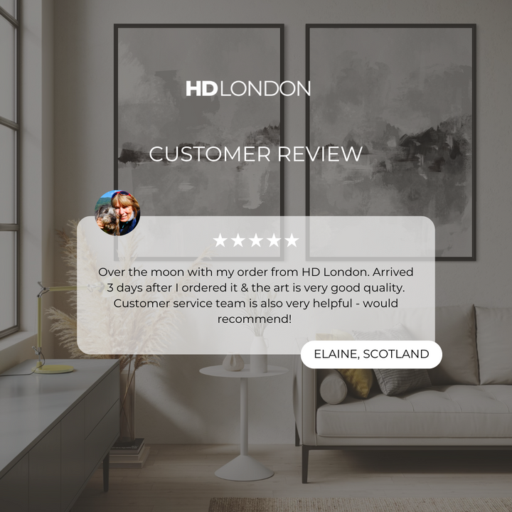 Framed Canvas Set of 2 - Clouded Horizons