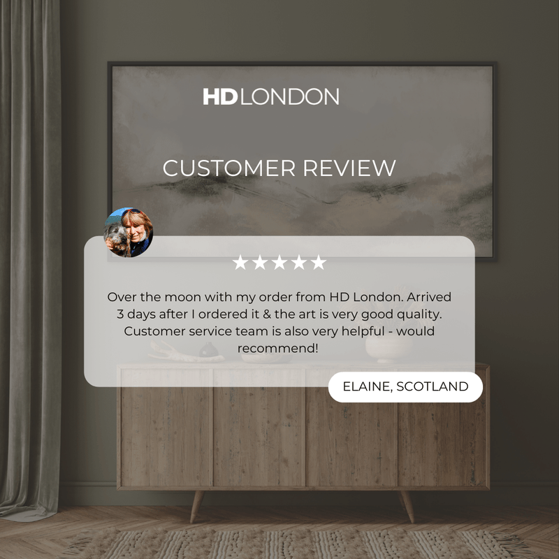 Framed Canvas - Stockholm Mist