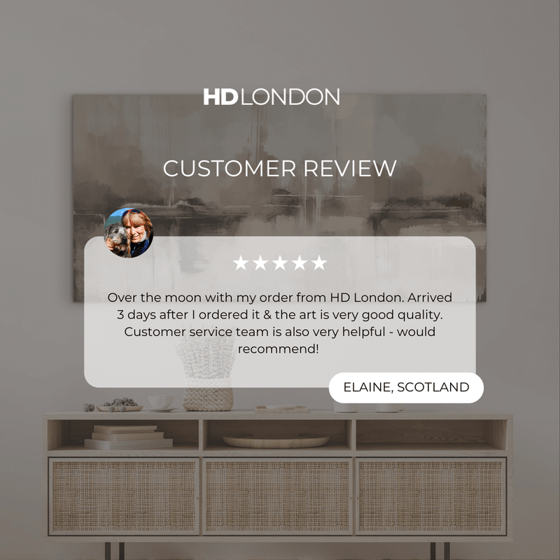 Abstract Canvas - Mountain Dusk