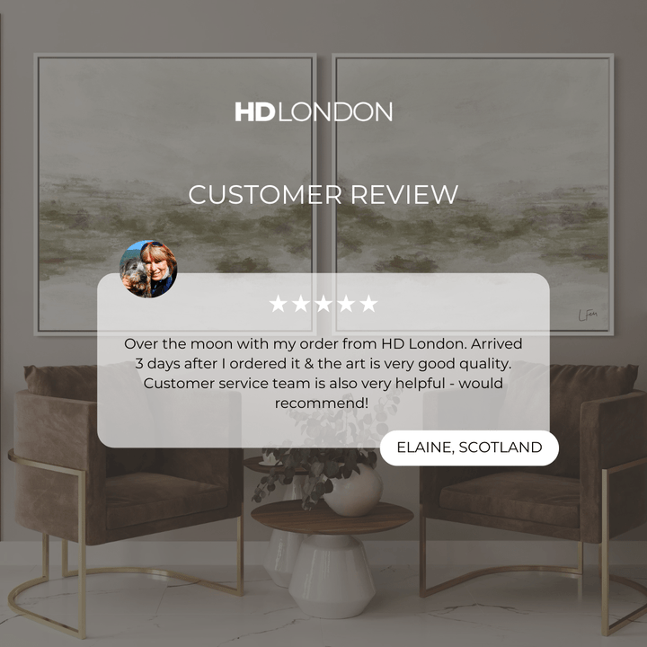 Framed Canvas Set of 2 - Spring Moss