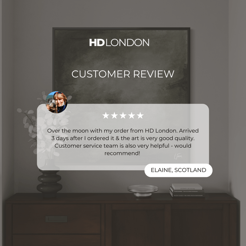 Framed Canvas - Verdant Haze