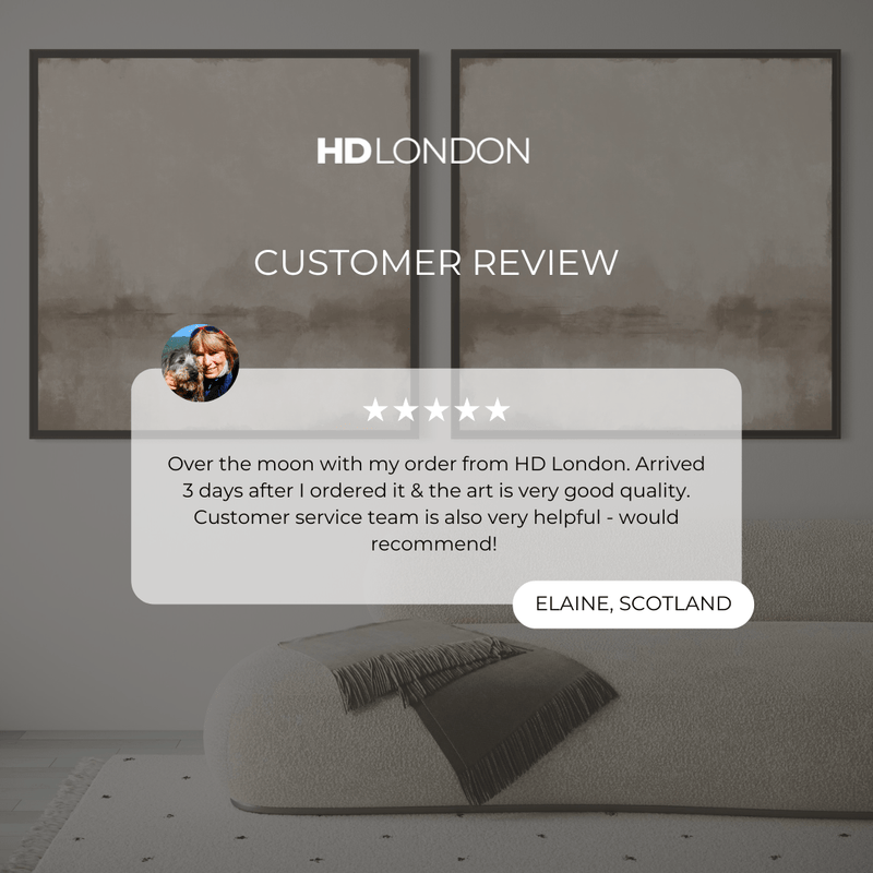 Framed Canvas Set of 2 - Misty Morning