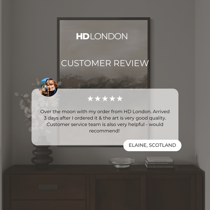 Framed Canvas - Mocha Dusk