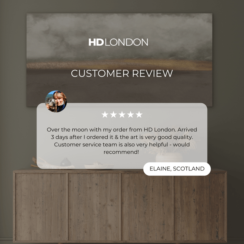 Abstract Canvas - Golden Expanse