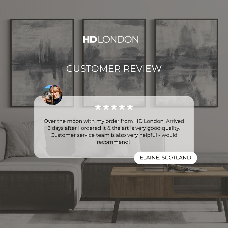 Set of 3 Framed Canvas - Marbella