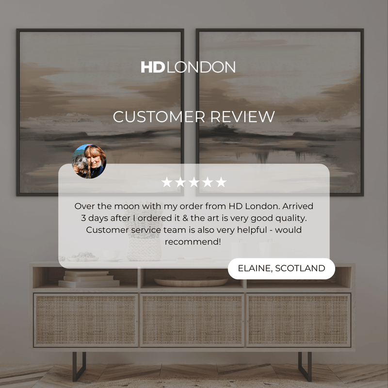 Framed Canvas Set of 2 - Desert Brown