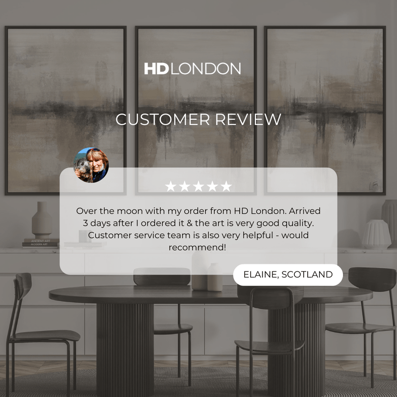 Set of 3 Framed Canvas - Nude Heaven