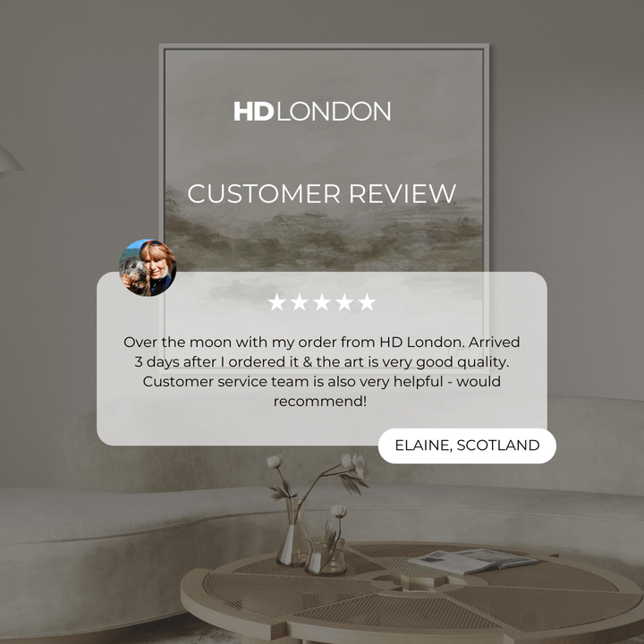 Framed Canvas - Spring Moss