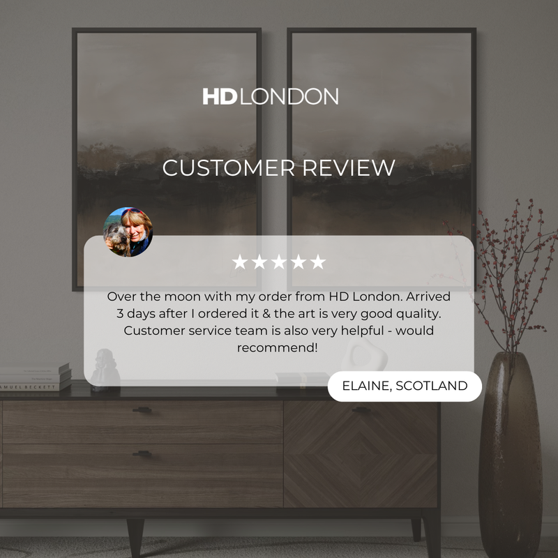 Framed Canvas Set of 2 - Mocha Dusk