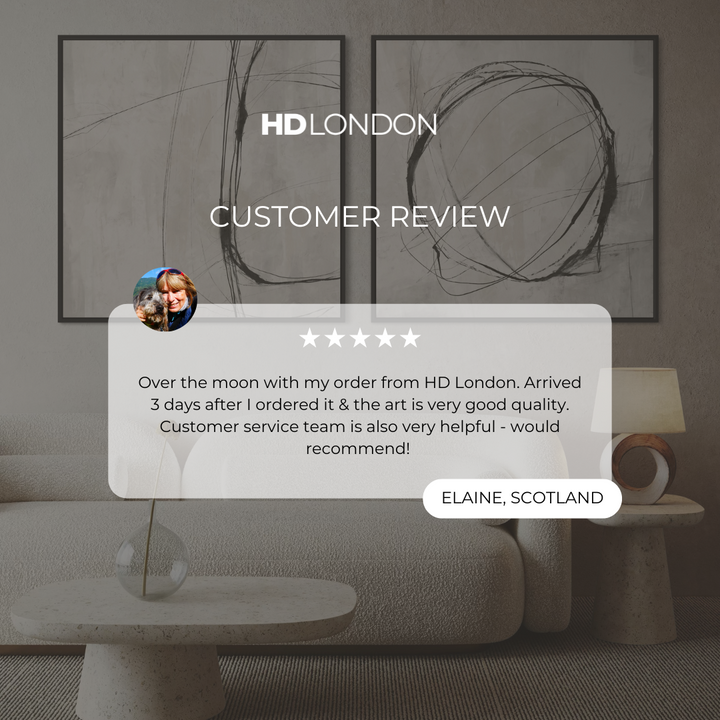 Framed Canvas Set of 2 - Grey Atelier