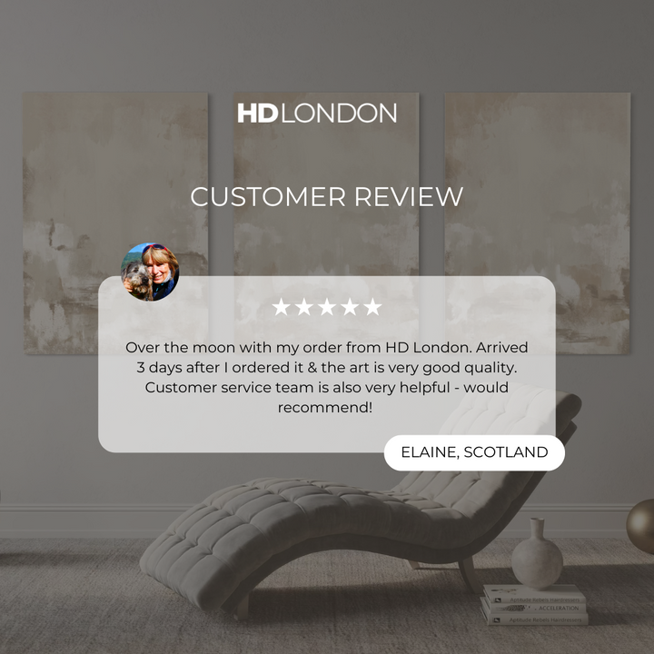 Abstract Canvas Set of 3 - Capri