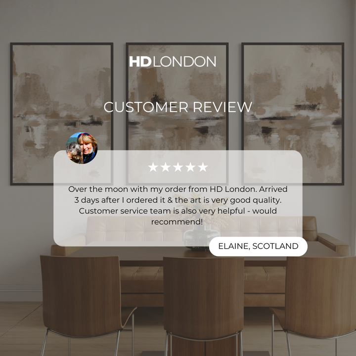 Set of 3 Framed Canvas - St Tropez