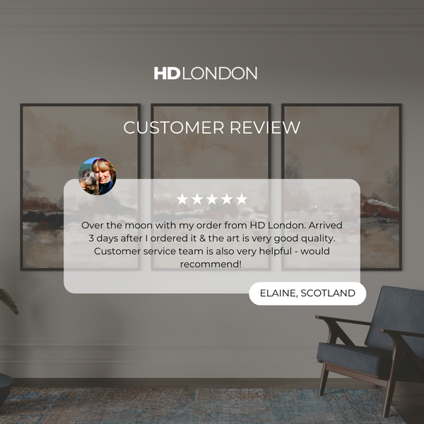 Set of 3 Framed Canvas - Sardinia