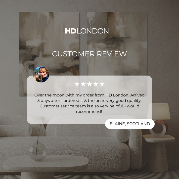 Abstract Canvas Set of 2 - Santorini