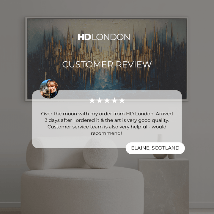 Framed Canvas - Los Angeles