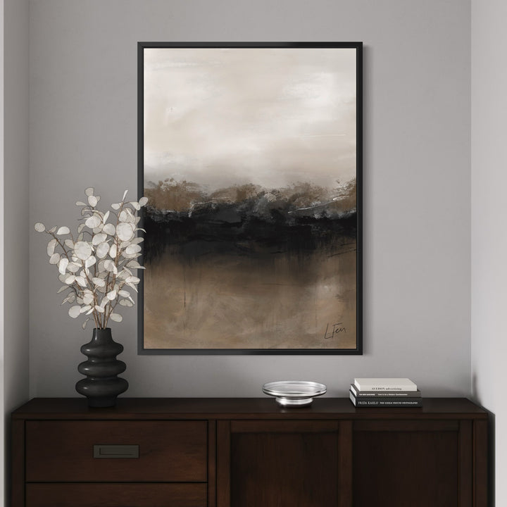 Framed Canvas - Mocha Dusk