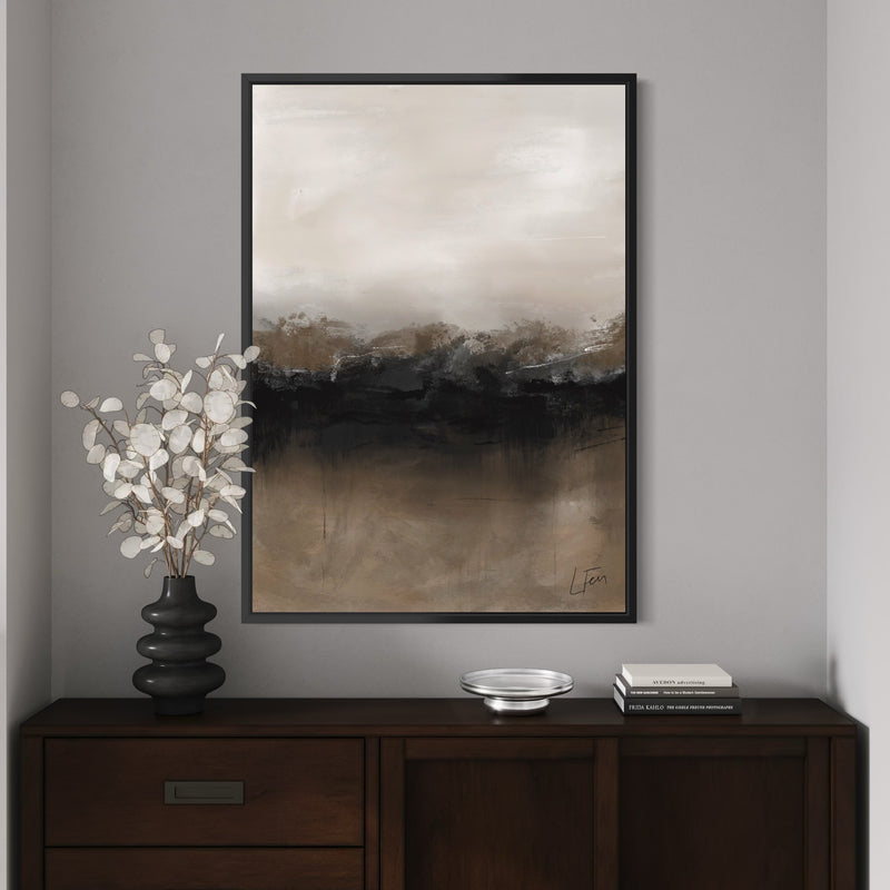 Framed Canvas - Mocha Dusk