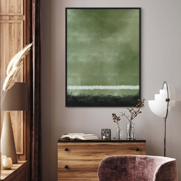 Framed Canvas - Mosslight